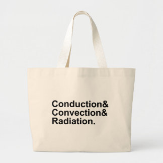 Bolsa Tote Grande Condução Convecção Radiação | Transferência de Cal