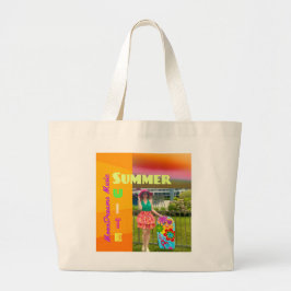Bolsa Tote Grande Conjunto de Verão