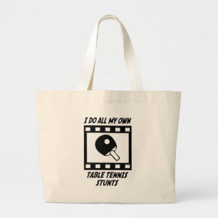 Bolsa Tote Grande Conluios do ténis de mesa