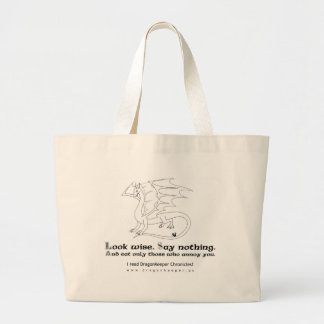 Bolsa Tote Grande Conselho de um dragão