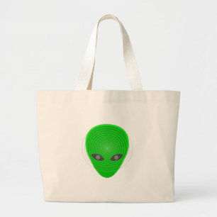 Bolsa Tote Grande Controle da mente do Alienígena