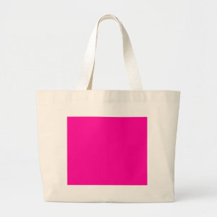 Bolsa Tote Grande Cor de fundo Fr0099 Fuchsia Magenta Rosa quente