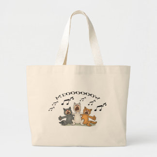 Bolsa Tote Grande Coro do gato
