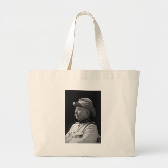 Bolsa Tote Grande Coronel Theodore Roosevelt desde 1898 (Frente)