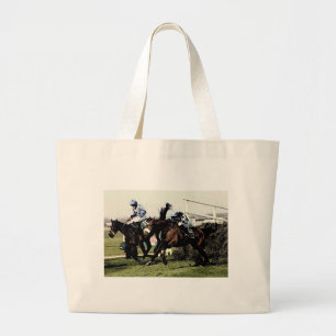 Bolsa Tote Grande Corrida de Cavalo