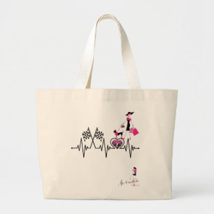 Bolsa Tote Grande Corrida em Paris