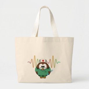 Bolsa Tote Grande coruja