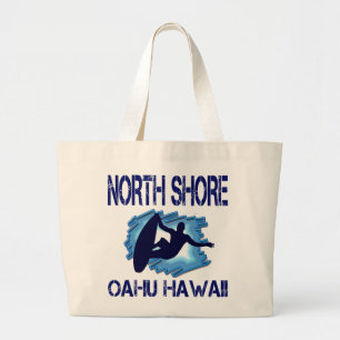 BOLSA TOTE GRANDE COSTA NORTE, OAHU, HAVAÍ