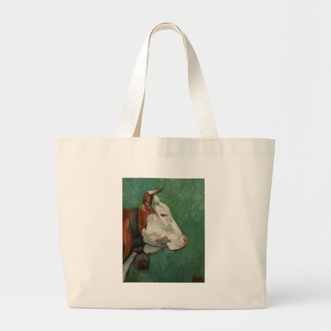 Bolsa Tote Grande cow#31-20x16 (Frente)
