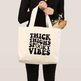 Bolsa Tote Grande Coxas grossas e manchas Víblias Testemunha de Qued