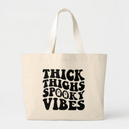 Bolsa Tote Grande Coxas grossas e manchas Víblias Testemunha de Qued