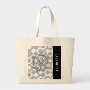 Bolsa Tote Grande Criar seu próprio vertical do saco