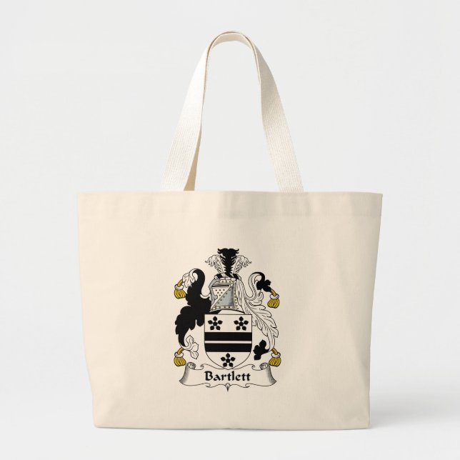 Bolsa Tote Grande Crista da família de Bartlett (Frente)