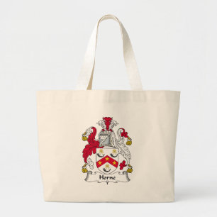 Bolsa Tote Grande Crista da família de Horne