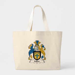 Bolsa Tote Grande Crista da família de Milne