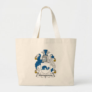 Bolsa Tote Grande Crista da família de Monypenny