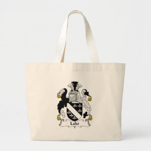Bolsa Tote Grande Crista da família do lago