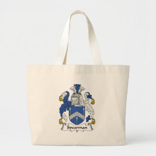 Bolsa Tote Grande Crista da família do Spearman
