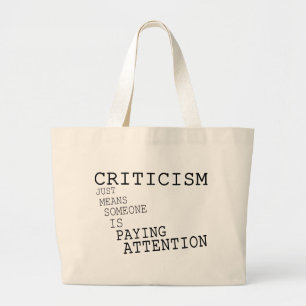Bolsa Tote Grande Crítica