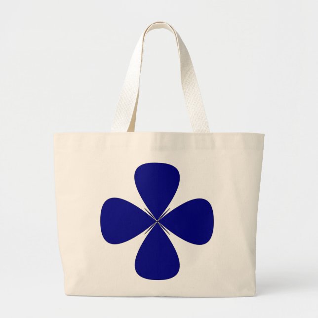 BOLSA TOTE GRANDE CRUZ ARREDONDADA (Frente)