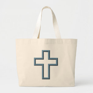 Bolsa Tote Grande Cruz vazia