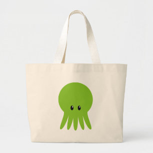Bolsa Tote Grande Cthulhu bonito