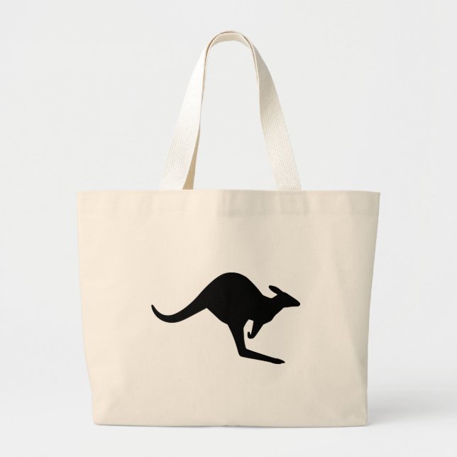 Bolsa Tote Grande Cuidado Canguru (Frente)