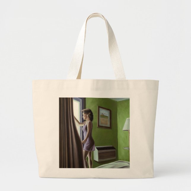 Bolsa Tote Grande Cumprimentando o dia 2006 (Frente)