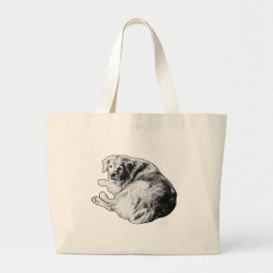 Bolsa Tote Grande Curl Fácil, Transporte Quente