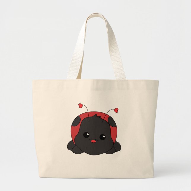 Bolsa Tote Grande Cutie Lady Bug (Frente)