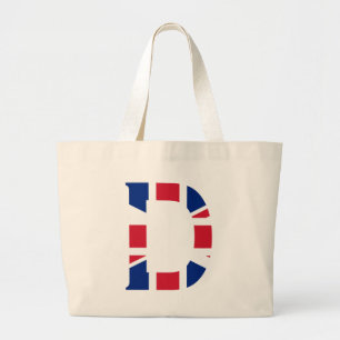 Bolsa Tote Grande D Monograma sobrado no jtcnt bandeira do Estado da