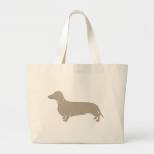 Bolsa Tote Grande Dachshund - design astuto original de Doxie