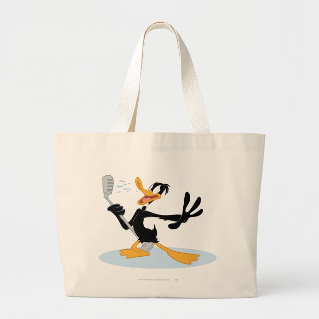 Bolsa Tote Grande DAFFY DUCK™ Cantando (Frente)