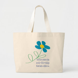 Bolsa Tote Grande Daisy Tote Bag, professora