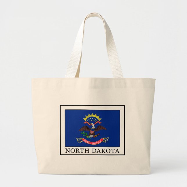 Bolsa Tote Grande Dakota do Norte (Frente)