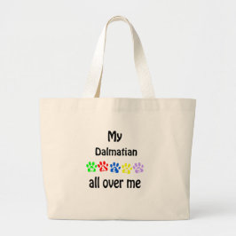 Bolsa Tote Grande Dalmacianos Walks Design