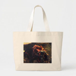 Bolsa Tote Grande Dama Sem Merci do Belle do La [senhor Frank