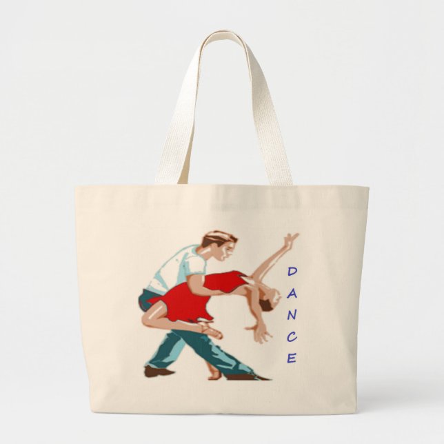 BOLSA TOTE GRANDE DANÇA (Frente)
