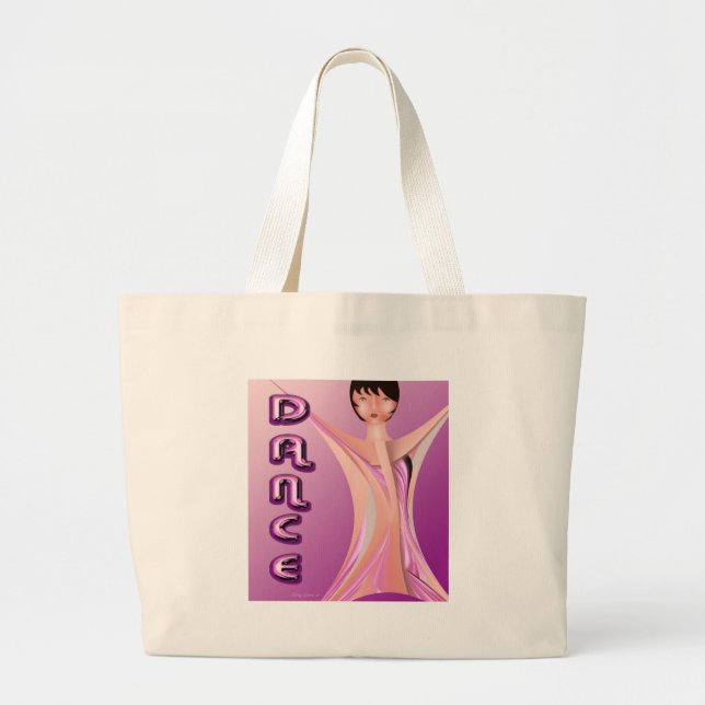 Bolsa Tote Grande Dança (Frente)
