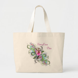 Bolsa Tote Grande "Dança comigo" sacola