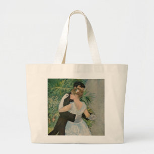 Bolsa Tote Grande Dança de Pierre-Auguste Renoir na Cidade (1883)