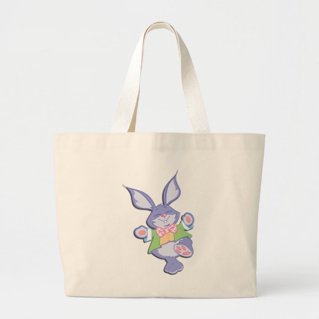 Bolsa Tote Grande Dança Púrpura Páscoa Cony Mint (Frente)