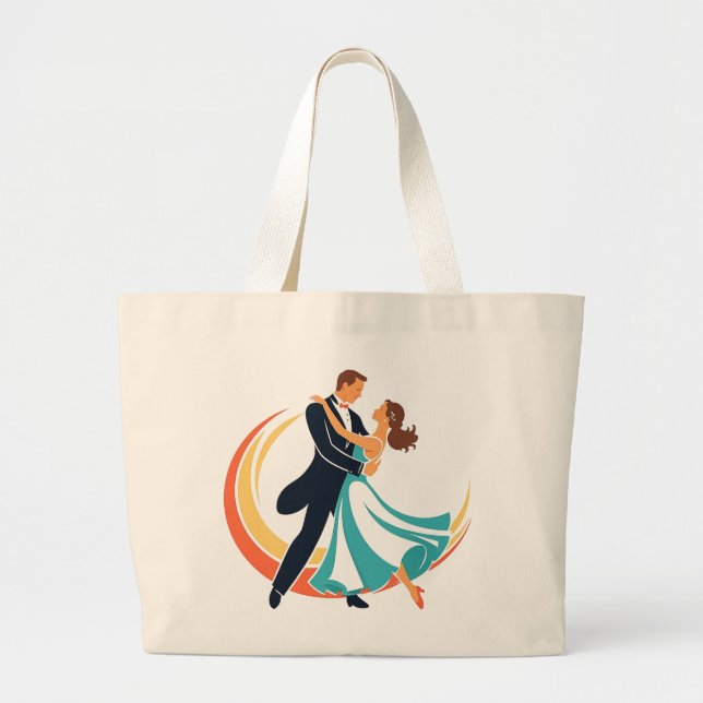 Bolsa Tote Grande Dançar (Frente)