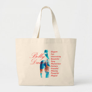 Bolsa Tote Grande Dançarino de barriga - atributos - o grande bolsa