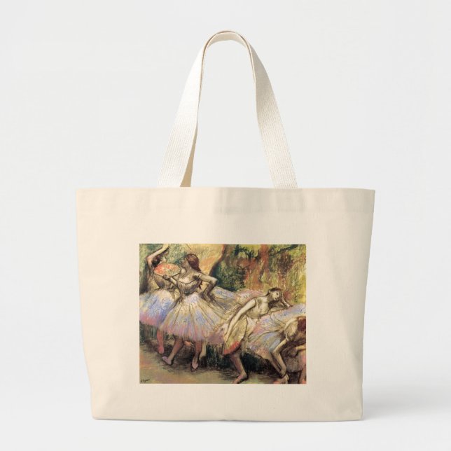 Bolsa Tote Grande Dançarinos de Degas (Frente)