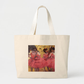 Bolsa Tote Grande Dançarinos no rosa