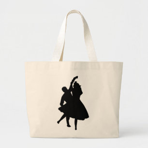 BOLSA TOTE GRANDE DANÇAS SILHOUETTE