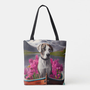 Bolsa Tote Grande Dane em um Pá: Uma Aventura Cênica