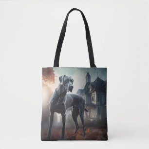 Bolsa Tote Grande Dane Feriado das Bruxas Assustador