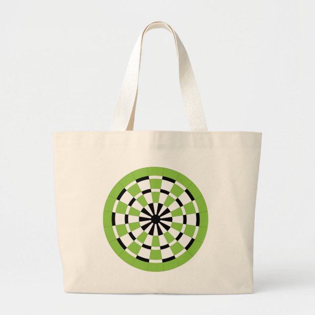 Bolsa Tote Grande Dartboard (Frente)